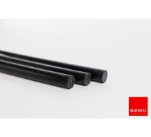 Фторопласт стержень Ф4К20 черный